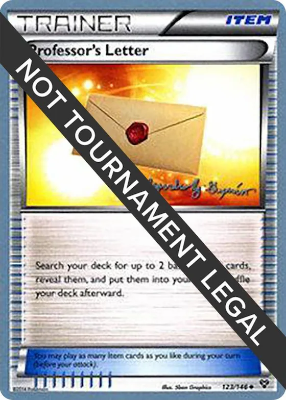 Professor's Letter - 2015 (Alejandro Ng-Guzman) #123 – World Championship Decks
