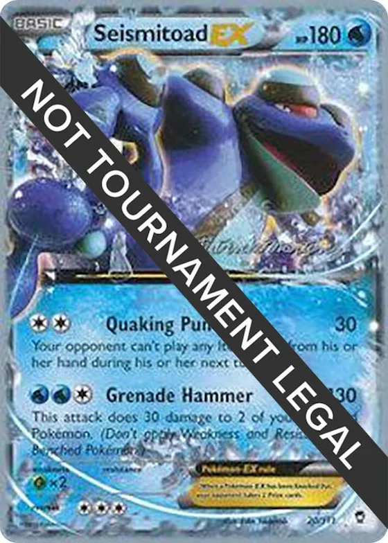 Seismitoad EX - 2015 (Patrick Martinez) #20 – World Championship Decks