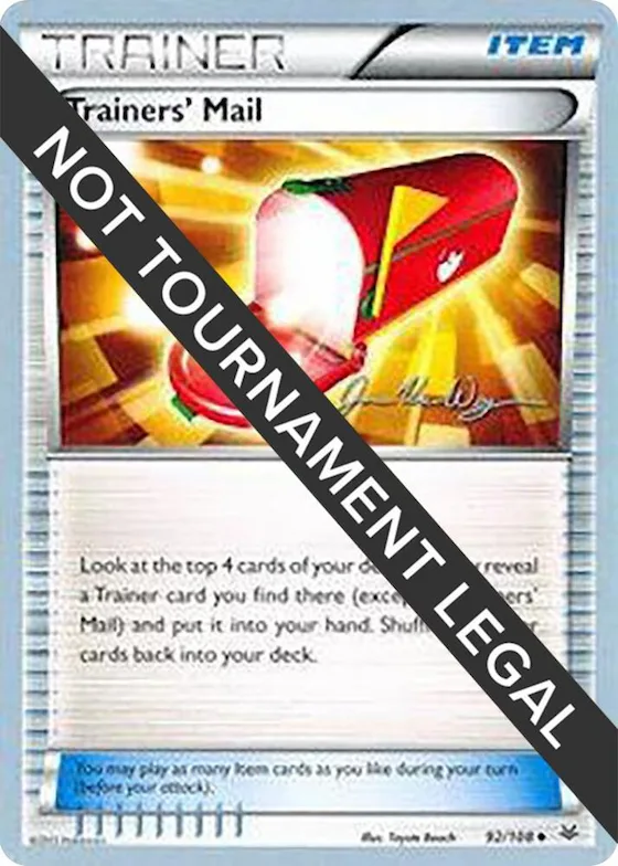 Trainers' Mail - 2015 (Jacob Van Wagner) #92 – World Championship Decks