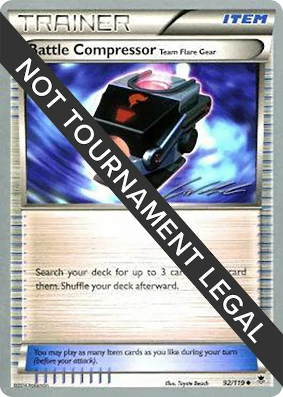 Battle Compressor (Team Flare Gear) - 2016 (Cody Walinski) #92 – World Championship Decks