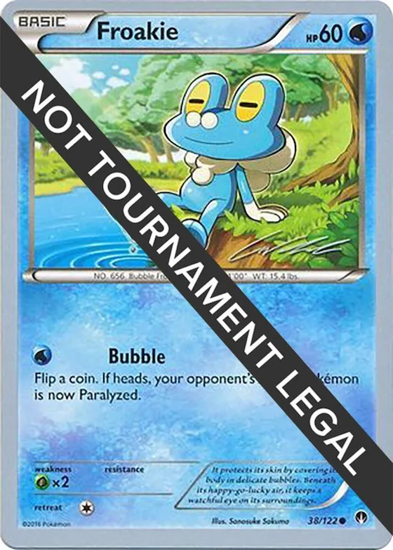 Froakie - 2016 (Cody Walinski) #38 – World Championship Decks