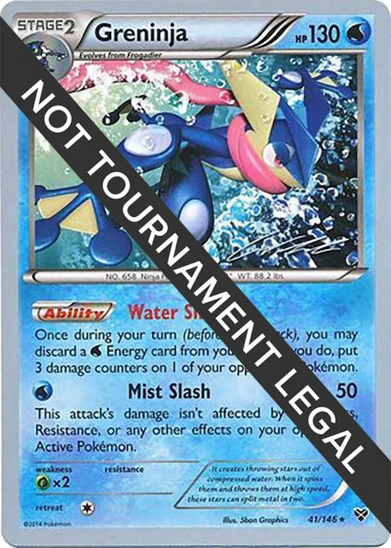 Greninja (41) - 2016 (Cody Walinski) #41 – World Championship Decks