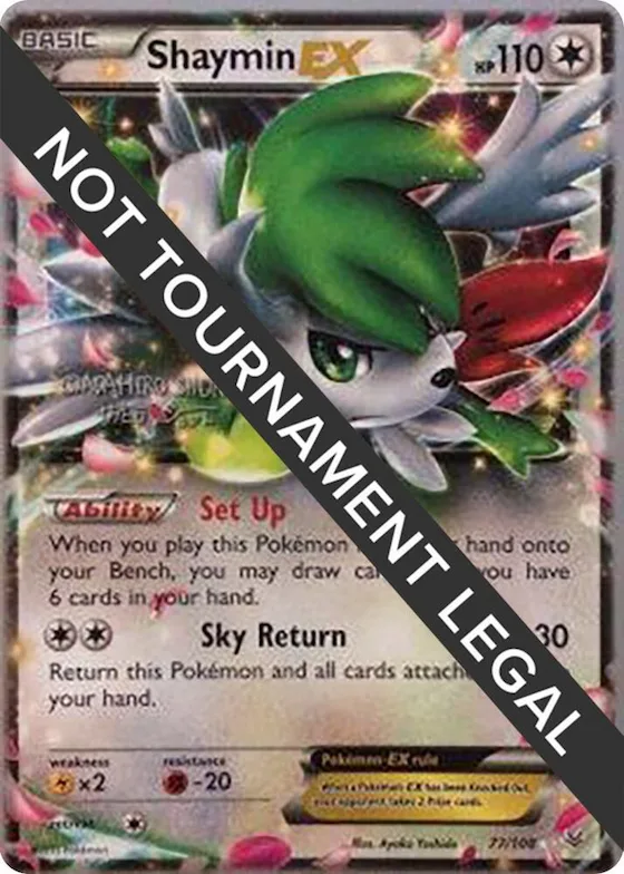 Shaymin EX - 2016 (Shunto Sadahiro) #77 – World Championship Decks