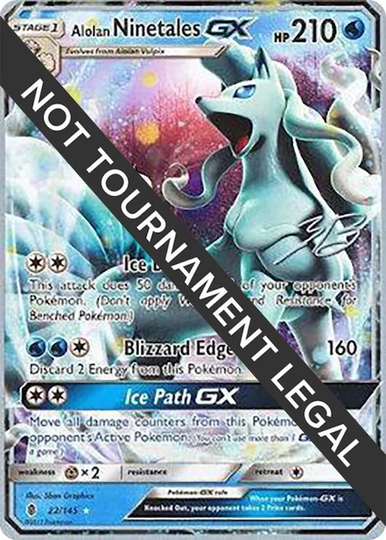 Alolan Ninetales GX - 2017 (Zachary Bokhari) #22 – World Championship Decks