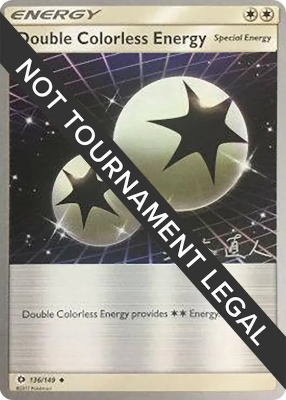 Double Colorless Energy - 2017 (Naoto Suzuki) #136 – World Championship Decks