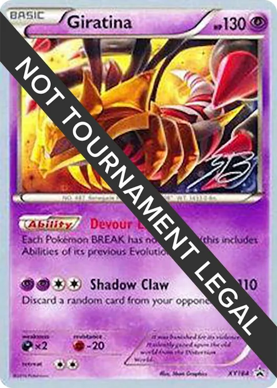 Giratina - 2017 (Zachary Bokhari) #xy184 – World Championship Decks