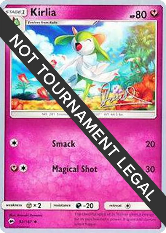 Kirlia - 2017 (Diego Cassiraga) #92 – World Championship Decks