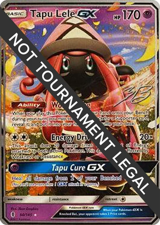 Tapu Lele GX - 2017 (Zachary Bokhari) #60 – World Championship Decks