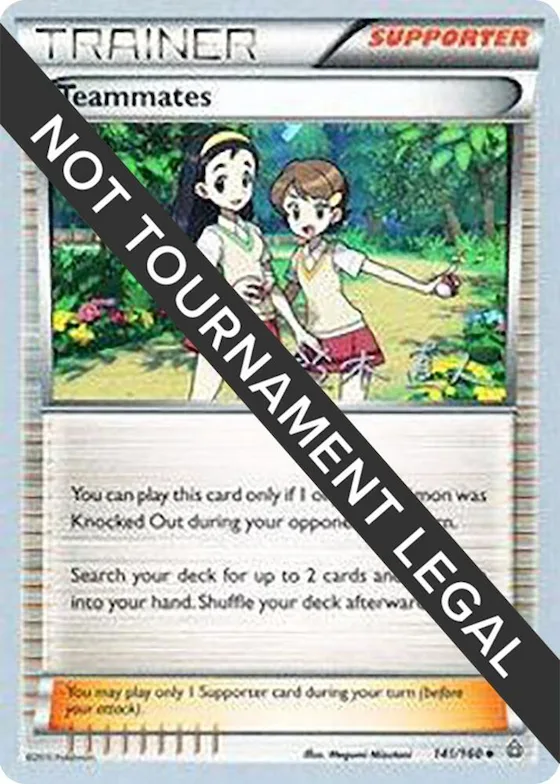 Teammates - 2017 (Naoto Suzuki) #141 – World Championship Decks