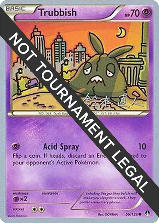 Trubbish - 2017 (Naoto Suzuki) #56 – World Championship Decks
