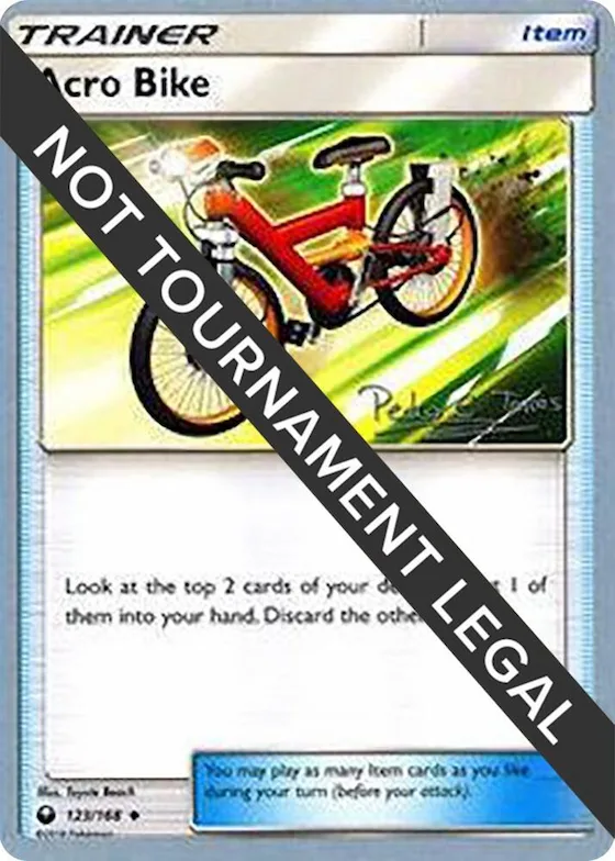Acro Bike - 2018 (Pedro Eugenio Torres) #123 – World Championship Decks