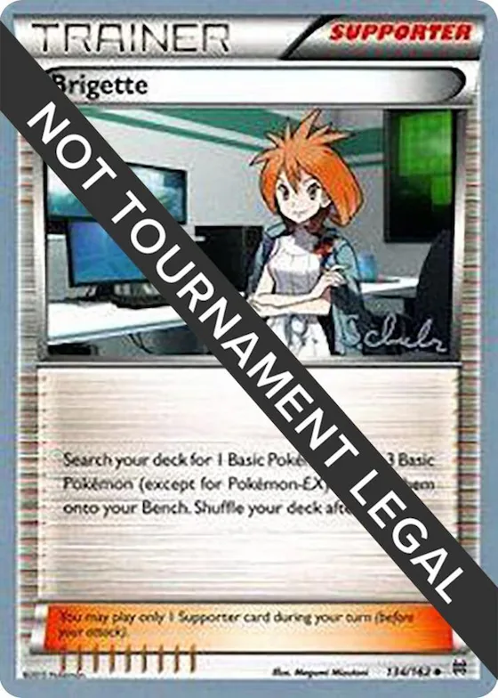 Brigette - 2018 (Robin Schulz) #134 – World Championship Decks