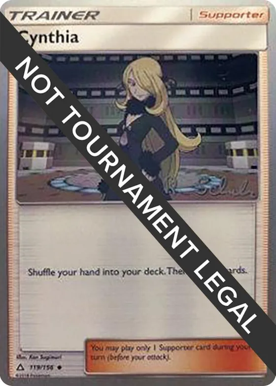 Cynthia - 2018 (Robin Schulz) #119 – World Championship Decks