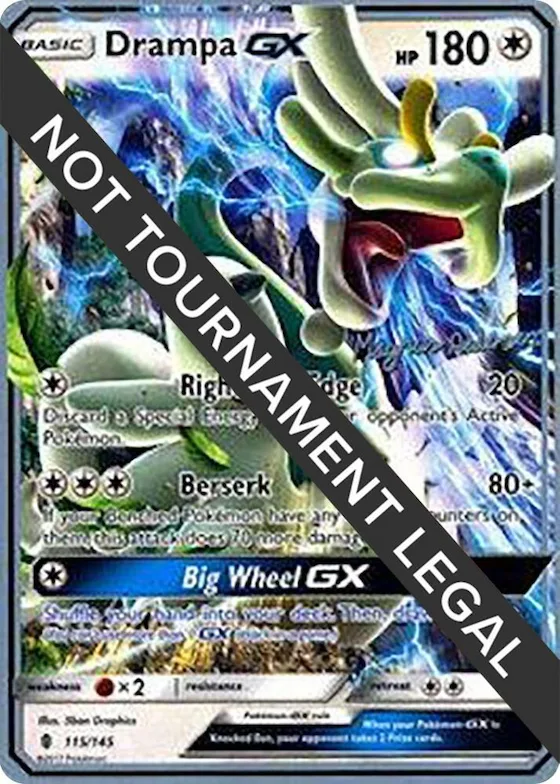 Drampa GX - 2018 (Magnus Pedersen) #115 – World Championship Decks
