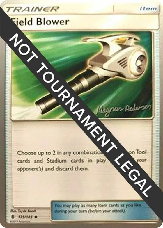 Field Blower - 2018 (Magnus Pedersen) #125 – World Championship Decks
