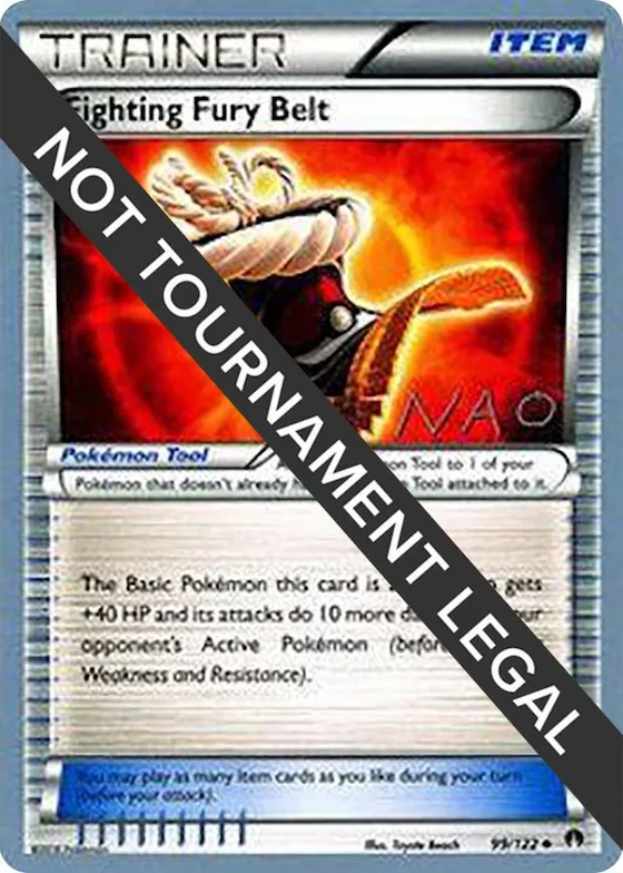 Fighting Fury Belt - 2018 (Naohito Inoue) #99 – World Championship Decks