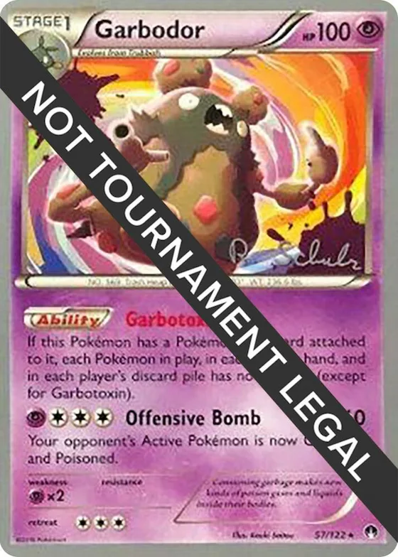 Garbodor (57) - 2018 (Robin Schulz) #57 – World Championship Decks