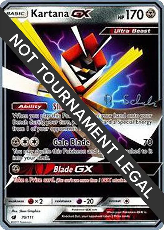 Kartana GX - 2018 (Robin Schulz) #70 – World Championship Decks