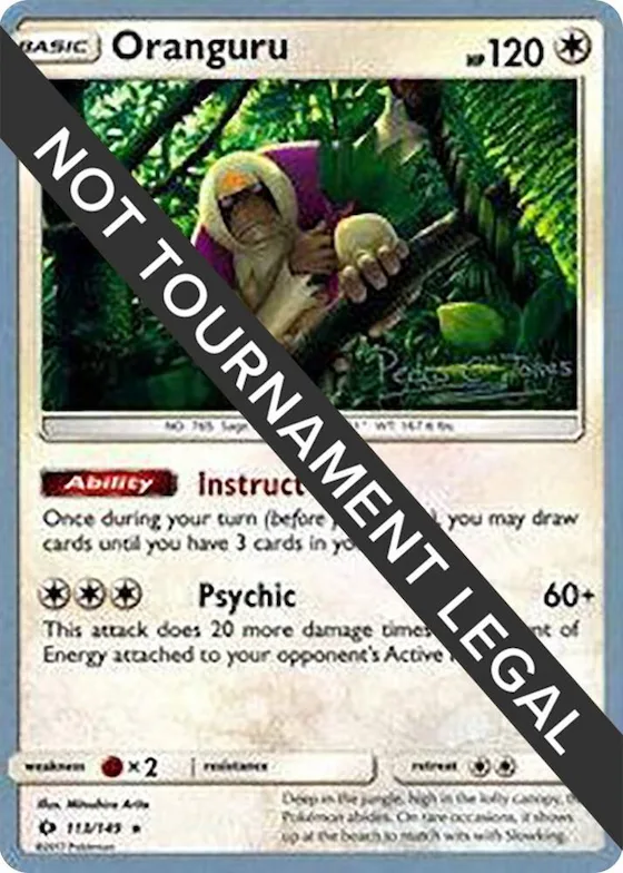 Oranguru - 2018 (Pedro Eugenio Torres) #113 – World Championship Decks