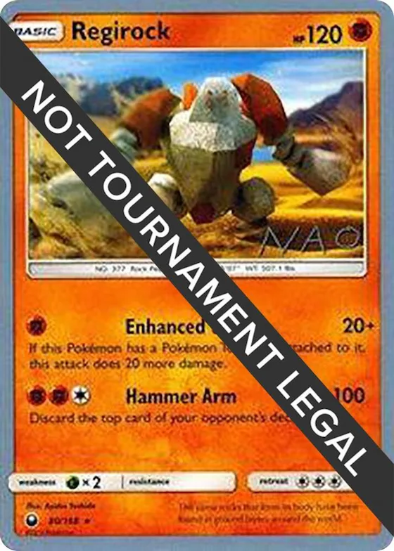 Regirock - 2018 (Naohito Inoue) #80 – World Championship Decks
