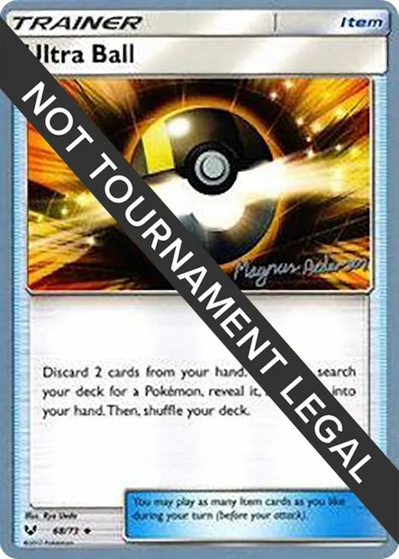 Ultra Ball - 2018 (Magnus Pedersen) #68 – World Championship Decks