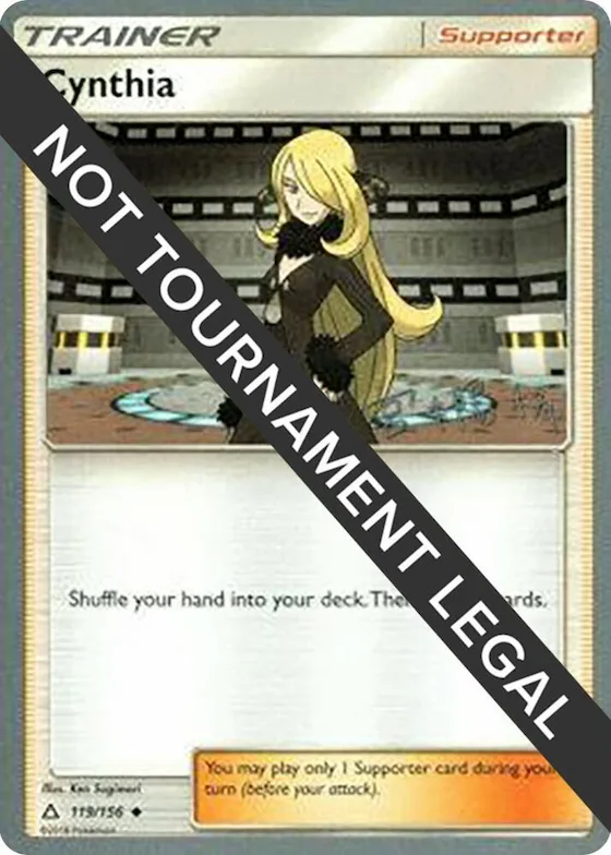 Cynthia - 2019 (Haruki Miyamoto) #119 – World Championship Decks