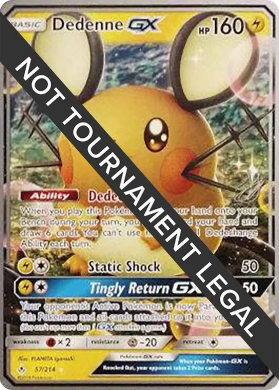 Dedenne GX - 2019 (Henry Brand) #57 – World Championship Decks