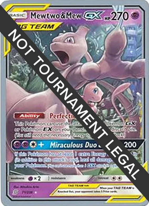 Mewtwo & Mew GX - 2019 (Henry Brand) #71 – World Championship Decks