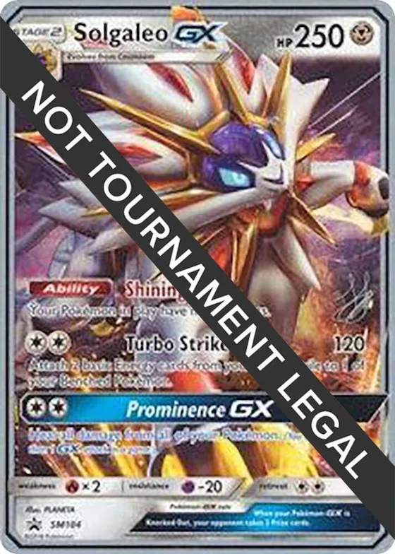 Solgaleo GX - 2019 (Henry Brand) #sm104 – World Championship Decks