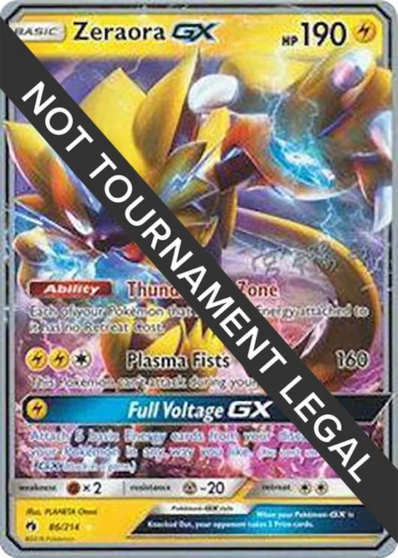 Zeraora GX - 2019 (Haruki Miyamoto) #86 – World Championship Decks