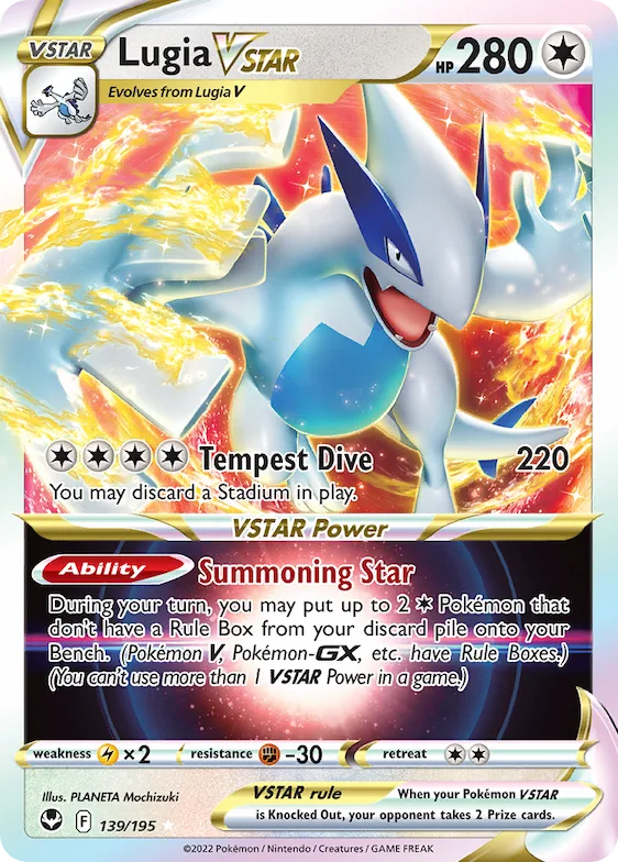 Lugia VSTAR - 2023 (Gabriel Fernandez) #139 – World Championship Decks