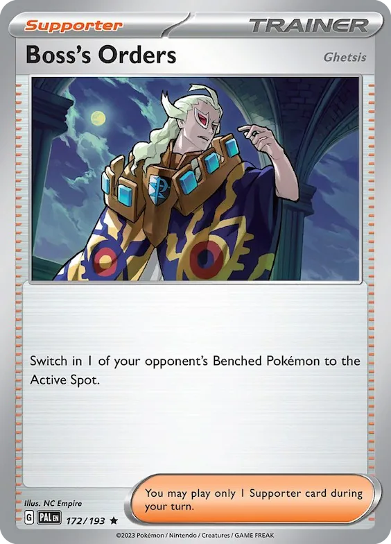 Boss's Orders - 2023 (Gabriel Fernandez) #172 – World Championship Decks