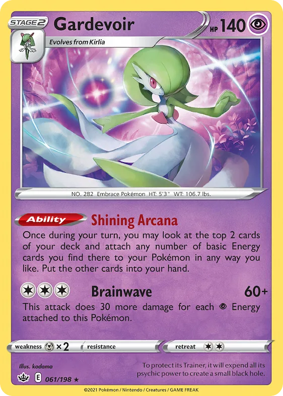 Gardevoir - 2023 (Tord Reklev) #61 – World Championship Decks