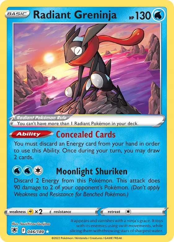 Radiant Greninja - 2024 (Jesse Parker) #46 – World Championship Decks
