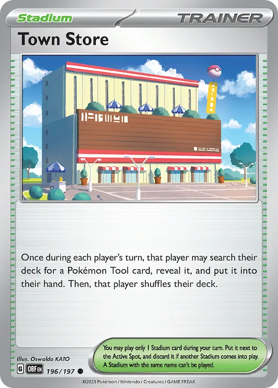 Town Store - 2024 (Jesse Parker) #196 – World Championship Decks