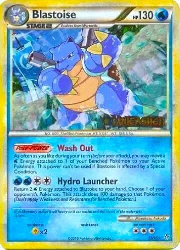 Blastoise (Prerelease) #13 – HGSS Promos