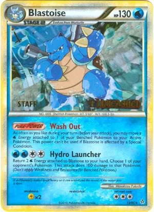 Blastoise - 13/95 (Prerelease) [Staff] #13 – HGSS Promos