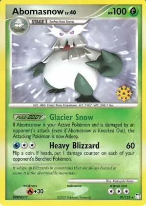 Abomasnow #19 – Countdown Calendar Promos