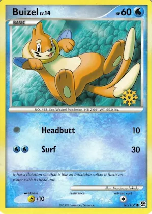 Buizel #61 – Countdown Calendar Promos