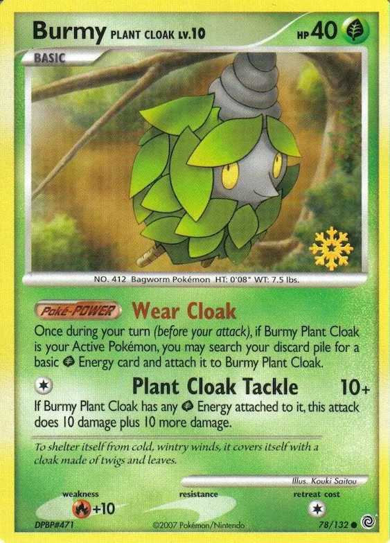 Burmy (Plant Cloak) #78 – Countdown Calendar Promos