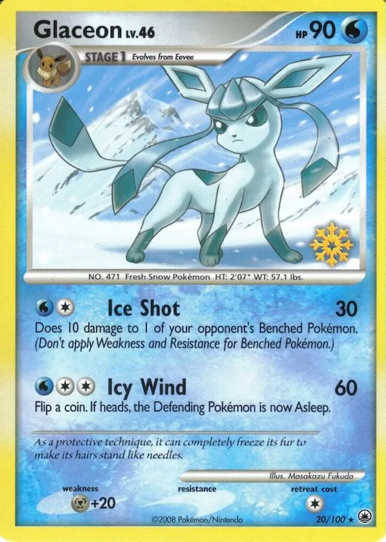 Glaceon #20 – Countdown Calendar Promos