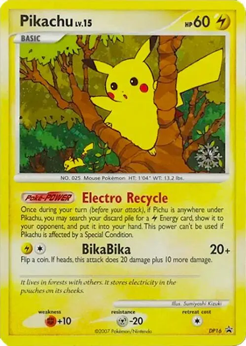Pikachu - DP16 #dp16 – Countdown Calendar Promos