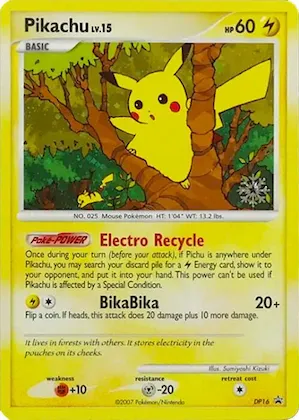 Pikachu - DP16 #dp16 – Countdown Calendar Promos