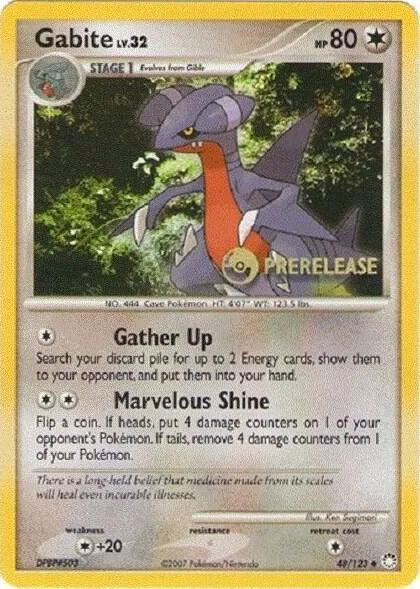 Gabite (Prerelease) #48 – Diamond and Pearl Promos