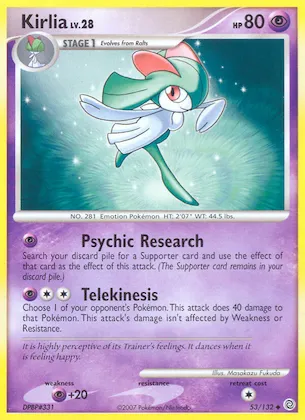 Kirlia (Prerelease) 53 – Promo DP