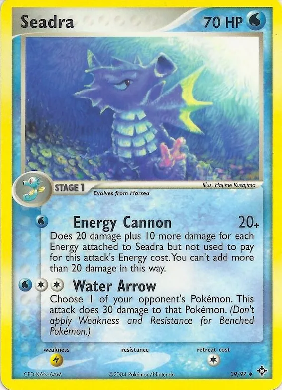 Seadra #39 – EX Battle Stadium