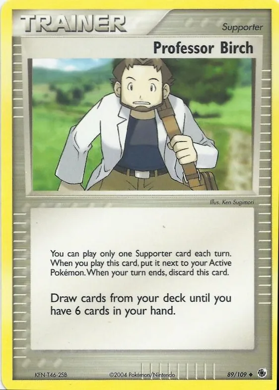 Professor Birch #89 – EX Battle Stadium