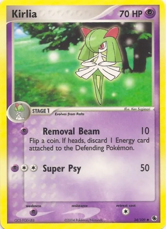 Kirlia #34 – EX Battle Stadium