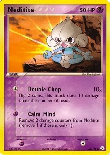 Meditite #65 – EX Battle Stadium