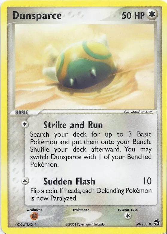Dunsparce #60 – EX Battle Stadium